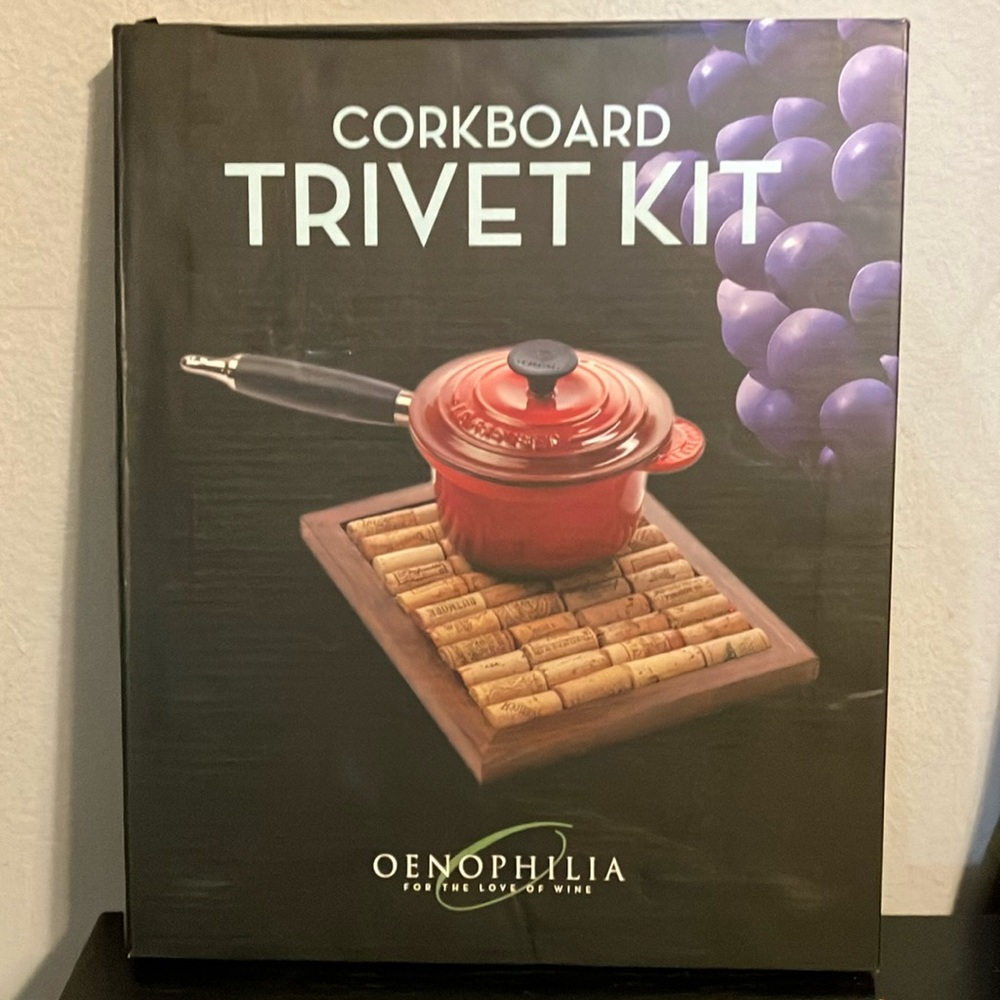 Brand New Cork Trivet Kit